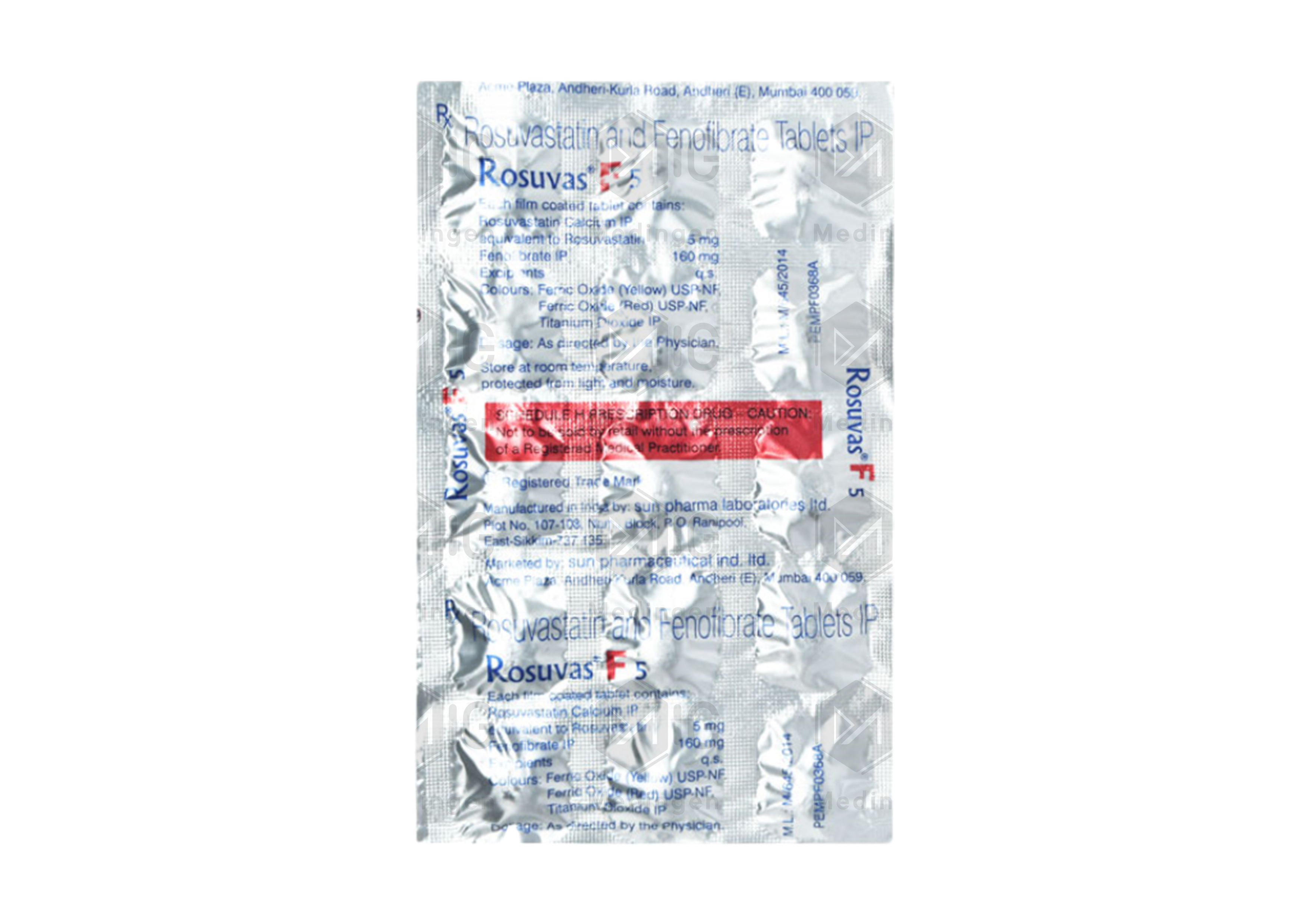 ROSUVAS F 5MG